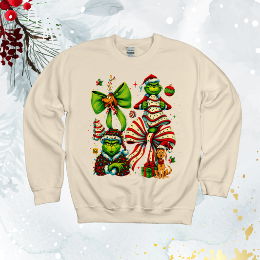 Grinch Family Sweatshirt