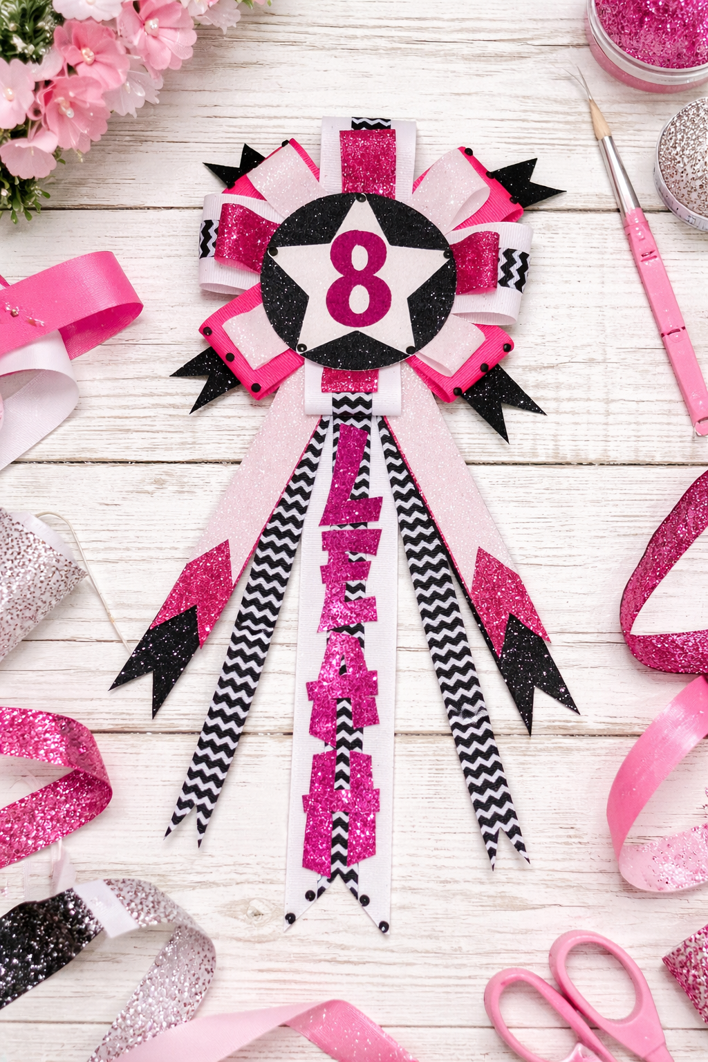 Personalized Celebration Pin for Guest of Honor