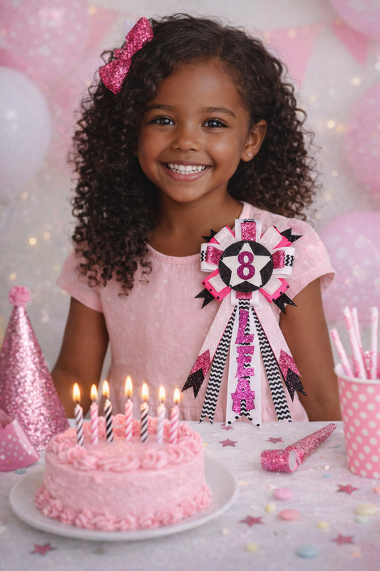 Personalized Celebration Pin for Guest of Honor