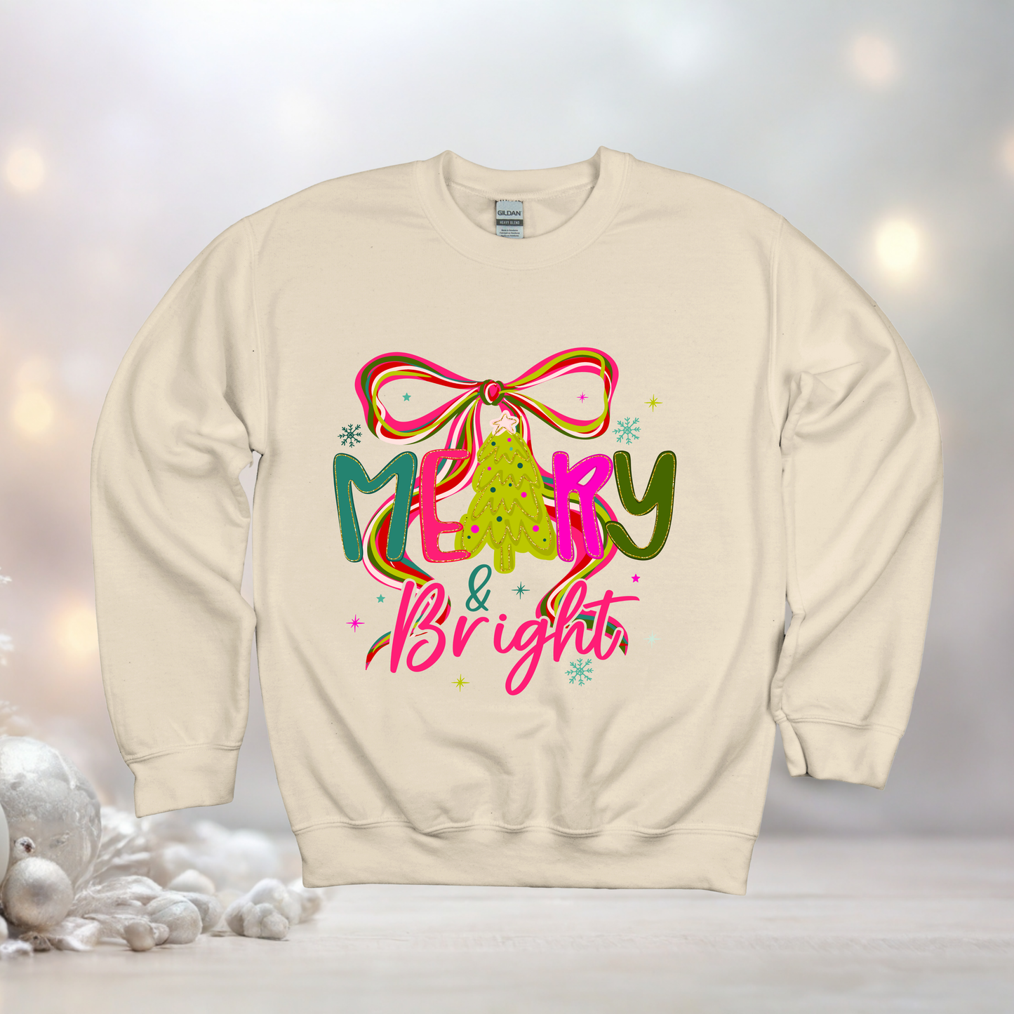 Merry and Bright Sweatshirt