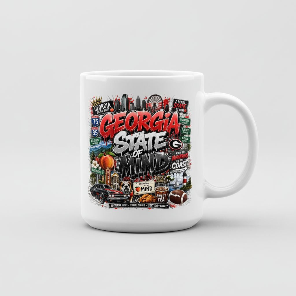 Georgia State of Mind Coffee Mug | Georgia Gift